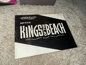 Kings Of The Beach - Nintendo NES Video Game 1989 - CIB Complete In Box