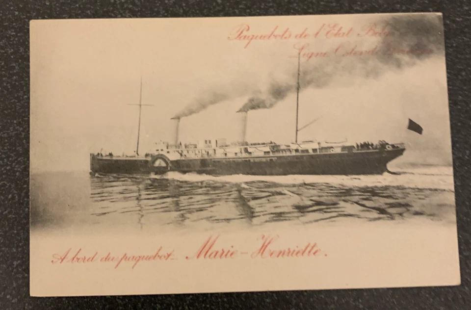 Postales Bélgica 1900 Vintage x 9 ENVÍOS PAQUEBOT Excelente Estado Foto 3 de 4