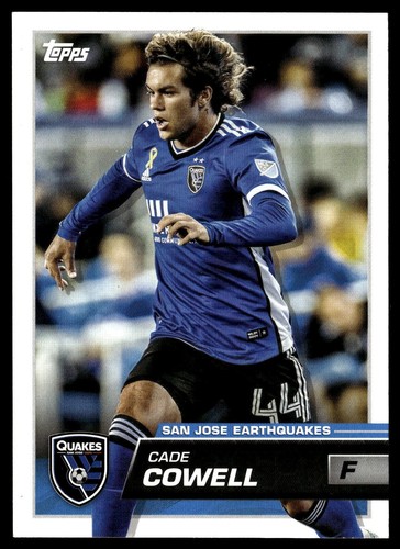 Cade Cowell #131 Topps 2023 Topps MLS Soccer Tile San Jose Earthquakes