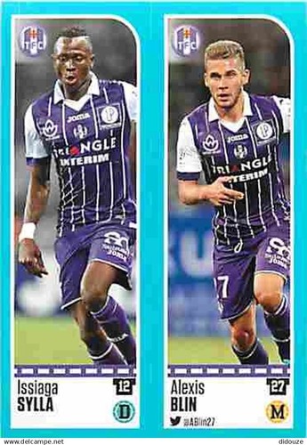 Set Complet D'autocollants Panini TRANSFERTS FOOT 2016-2017 - Championnat De France - Neuf