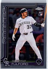 2025 Topps Chrome Update Series - Braxton Fulford #USC199 (RC)