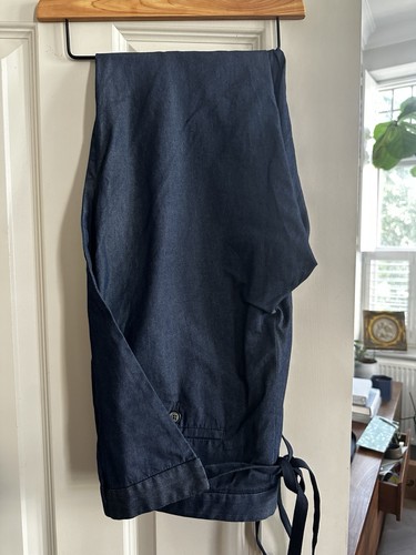 Maison Margiela, Rare Vintage Maison Margiela Men’s Classic Apron Trousers - Blue Cotton Size 50