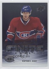 2011-12 SPx Finite Rookies 433/499 Raphael Diaz #F14 0af