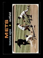 1971 Topps Set Break #310 Tommie Agee EX-EX/MT *BNCARDS*