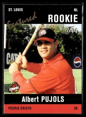 L88,043 - 2004 Just Featured Preview Pujols #AP3 Albert Pujols Peoria
