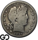 1897-S Barber Half Dollar *Major Key Date, San Francisco Issue*