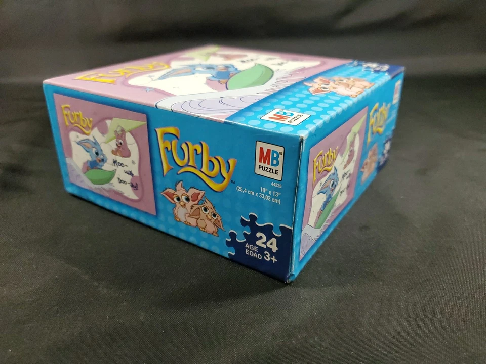 Furby Puzzle Koo- Wah Doo -ah! 24 Pc 10x13 Milton Bradley Vintage Sealed New - Image 2 of 4
