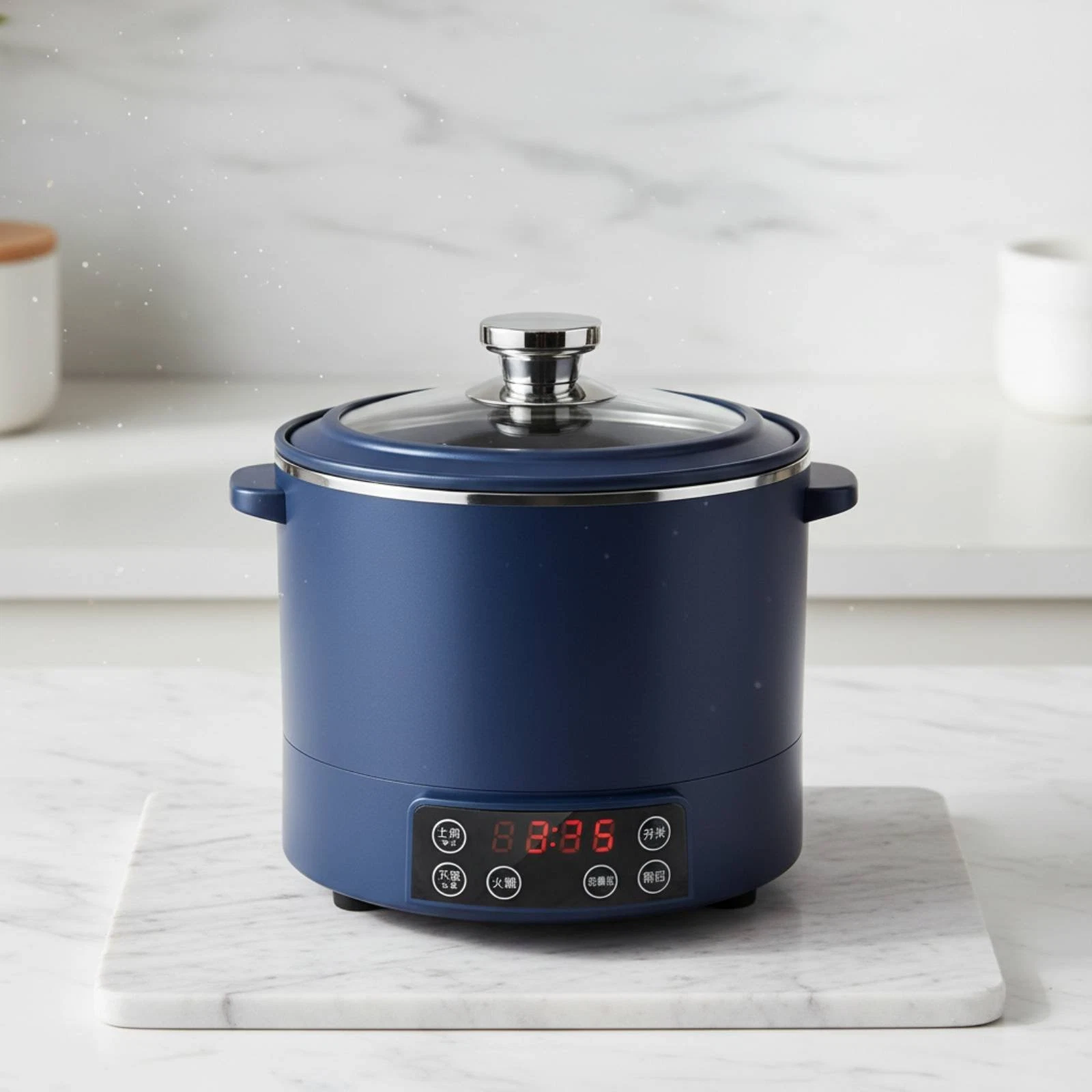 Low Sugar Rice Cooker Multi-Functional Kitchen Appliance Glass Inner Pot