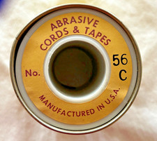 Abrasive Cords & Tapes No. 56 C Crocus Flat USA Open Box Estate Find