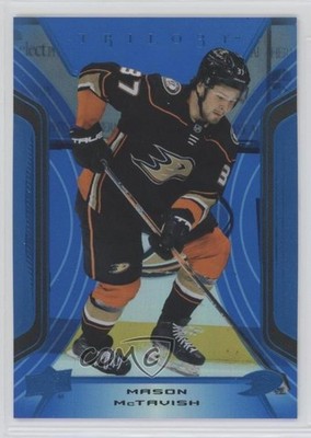 2023-24 Upper Deck Trilogy Blue 3/49 Mason McTavish #36 2vh