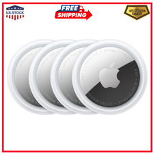 Apple AirTag 4 Pack. Keep Track of and find Your Keys, Wallet, Luggage, Backpack