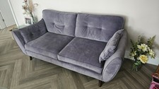 DFS Zinc 3-Seater Sofa Grey