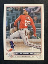 2022 Topps Update Series - Checklist -Juan Soto #US68 /100 Career Home Runs