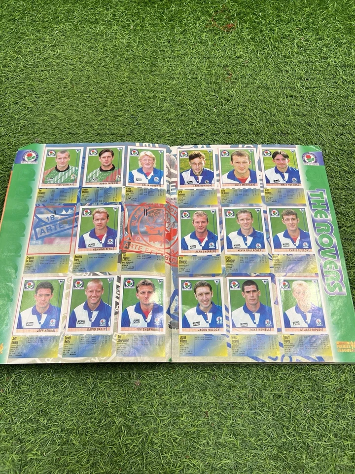 Premier League 1996 Sticker Album Merlin - 91% Complete Draw G - Image 4 of 4
