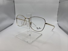 Ray Ban RB 3733V 2500 54/17 140 Gold Full Rim Eyeglasses A5956