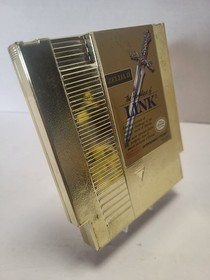 Zelda 2 The Adventure of Link - Nintendo NES - Cartridge and Clear case Tested