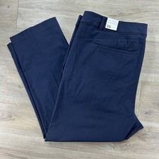 Lane Bryant Size 26 Women The 4-Season Mid-Rise Ankle Pants in Navy