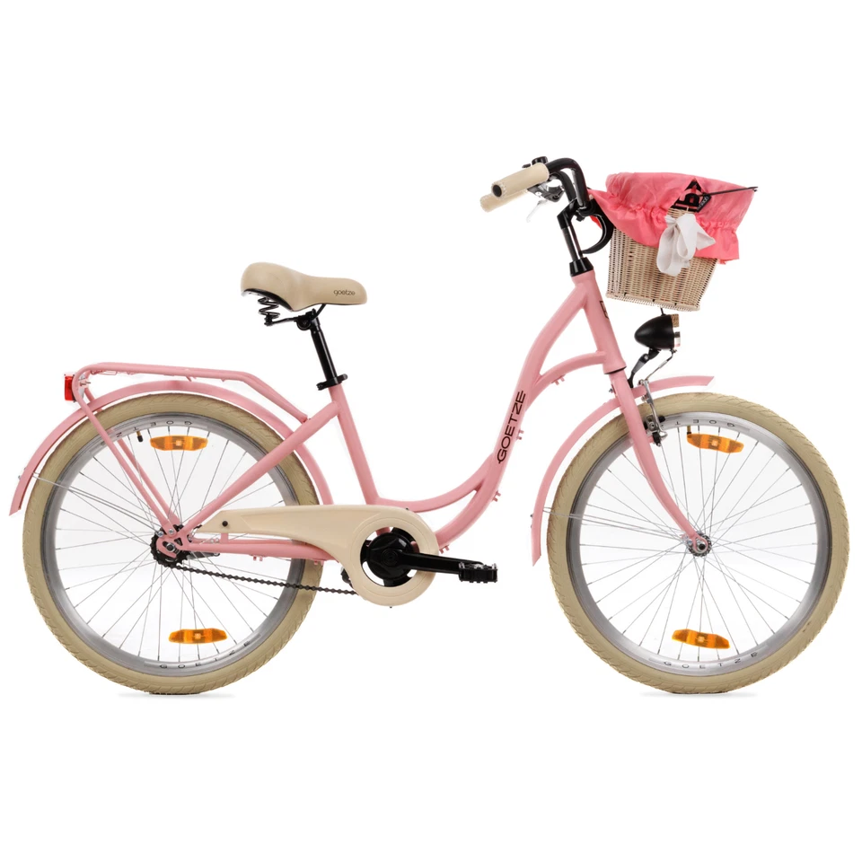 Goetze Style 24/14 Zoll Fahrrad 1 Gang mit Rücktritt Mädchen City Bike mit Korb! - Bild 3 von 4