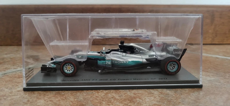 Mercedes F1 W08 Lewis Hamilton Mexican GP 2017 1/43 Spark - Immagine 2 di 4
