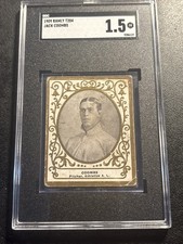 1909 Ramly T204 Jack Coombs SGC 1.5 FR Philadelphia Athletics Prewar