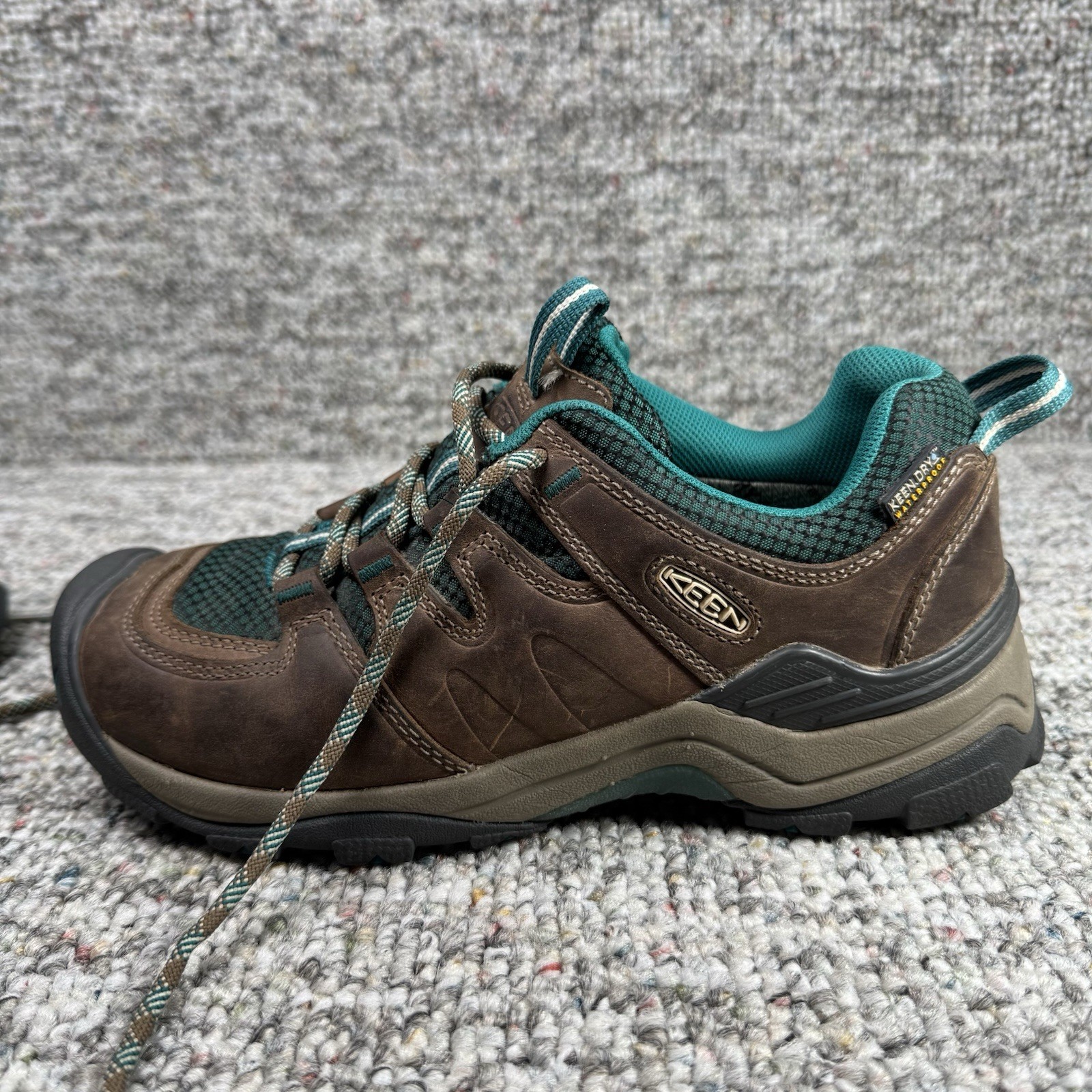 Keen scarpe basse da trekking donna taglia 7 5 gesso II impermeabili 1016847 marrone acqua