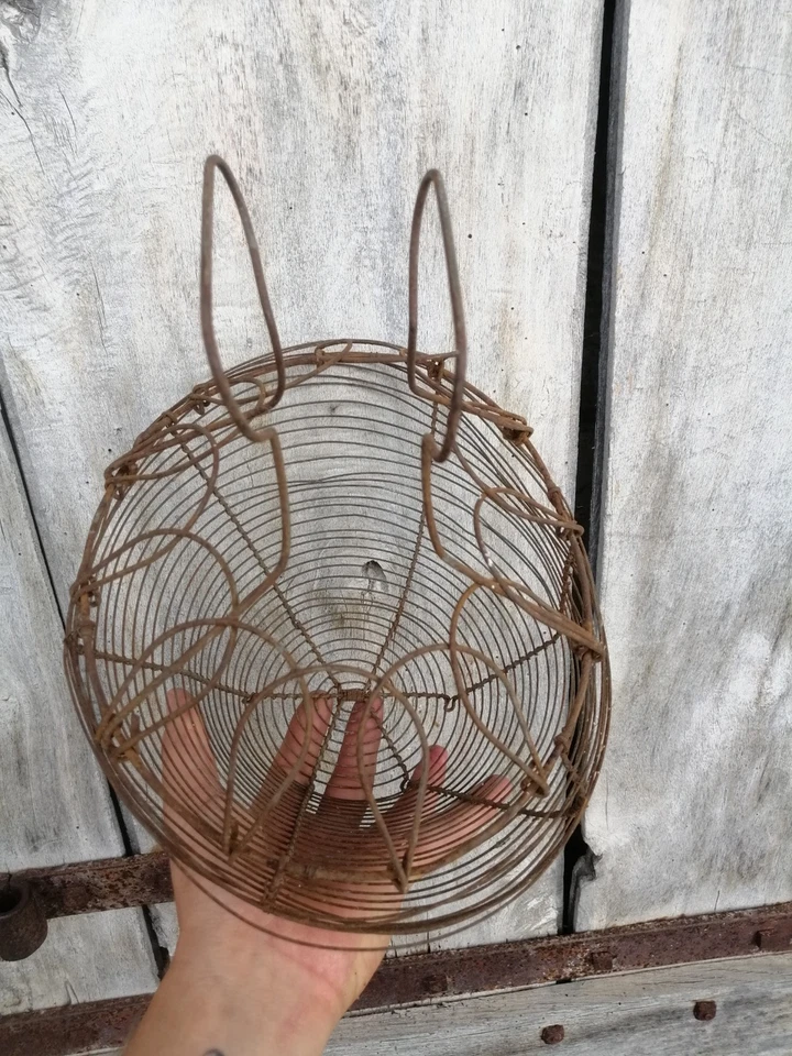 ancien Panier à Salade  pliable Vintage n°1 PORTS OFFERTS - Photo 3/3