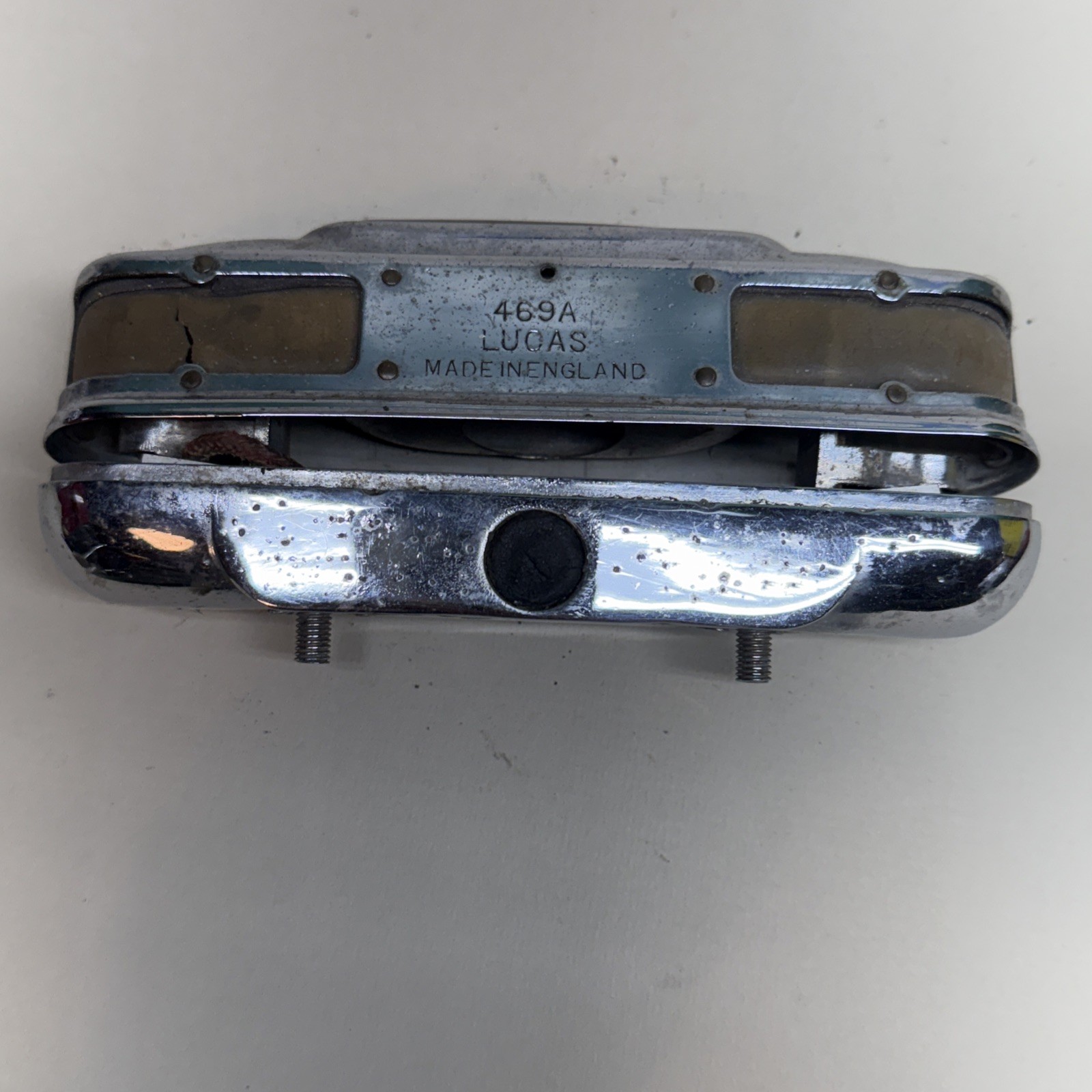 Lucas L469 & 469A  number plate lamp. Jaguar, Aston Martin, Lagonda, Allard