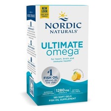 Nordic Naturals Ultimate OMEGA Soft Gels, Lemon Flavor, 180ct.