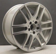 MERCEDES SLK 18" FRONT ALLOY WHEEL RIM SILVER 7.5J OEM A1714012802 GENUINE X1