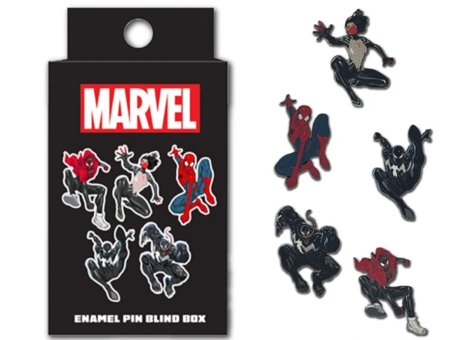 David Nakayama Marvel Spider-Man Blind Box Mystery Pin C2E2 Exclusive