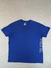Polo Ralph Lauren Shirt Mens 2XL Blue Short Sleeve RL Crewneck Graphic Cotton