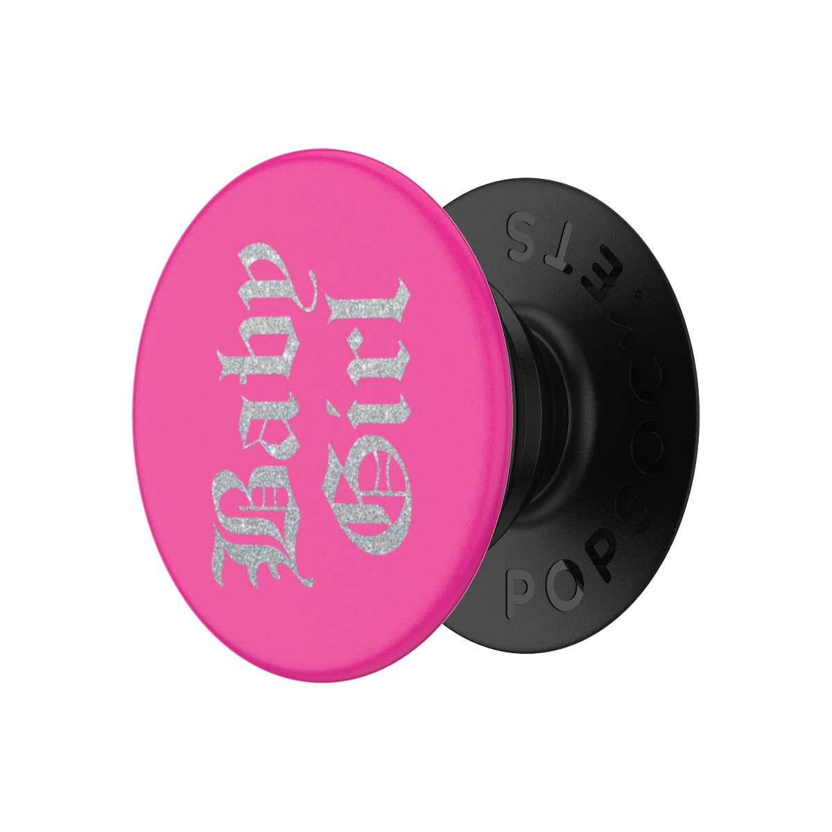 Support de smartphone PopGrip rose pour fille avec poignée rétractable standard