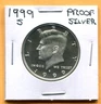 Gem 1999-S Proof Ultra-Cameo Silver Kennedy Half Dollar - Free Shipping