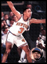 John Starks 1995-96 Stadium Club #SS10 Knicks NBA READ FREE SHIP AutographDen