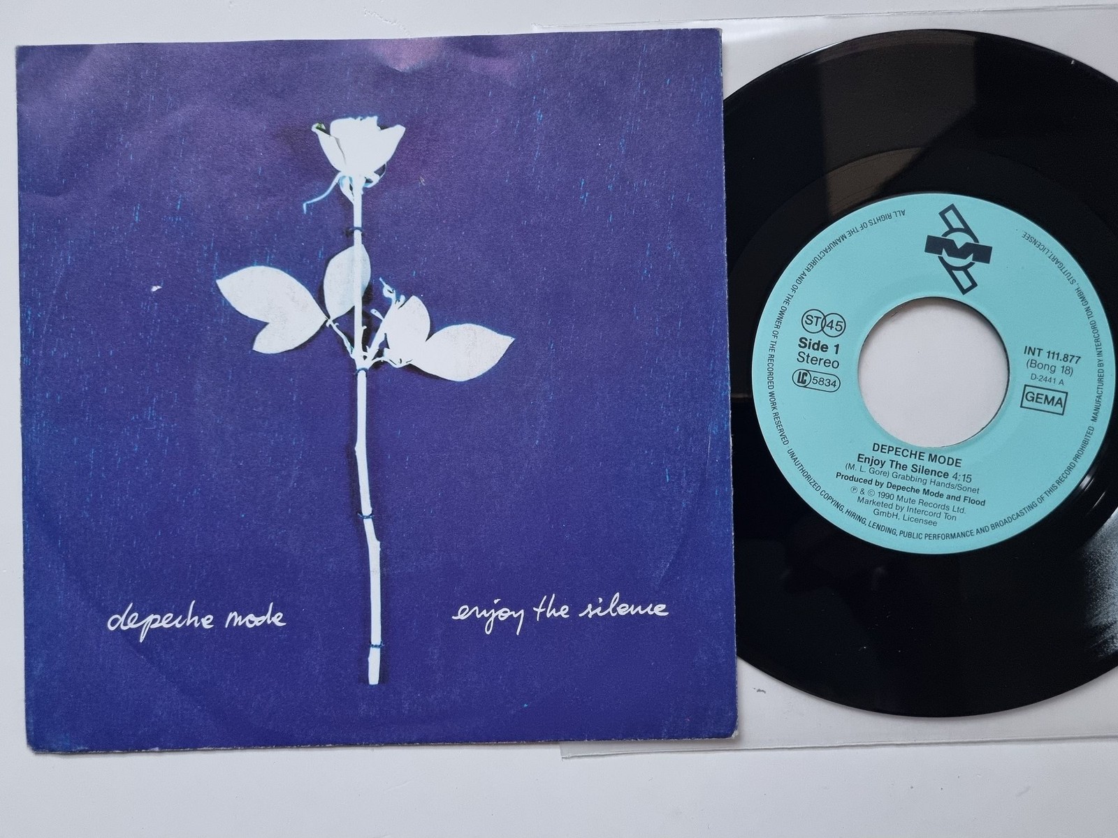 Depeche Mode - Enjoy The Silence 7'' Vinyl Germany