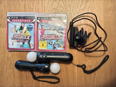Sports Champions 1 + 2 Ps3 Move Motion-Controller 2x