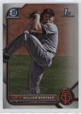 2022 Bowman Draft Chrome Refractor William Kempner #BDC-3 6u5