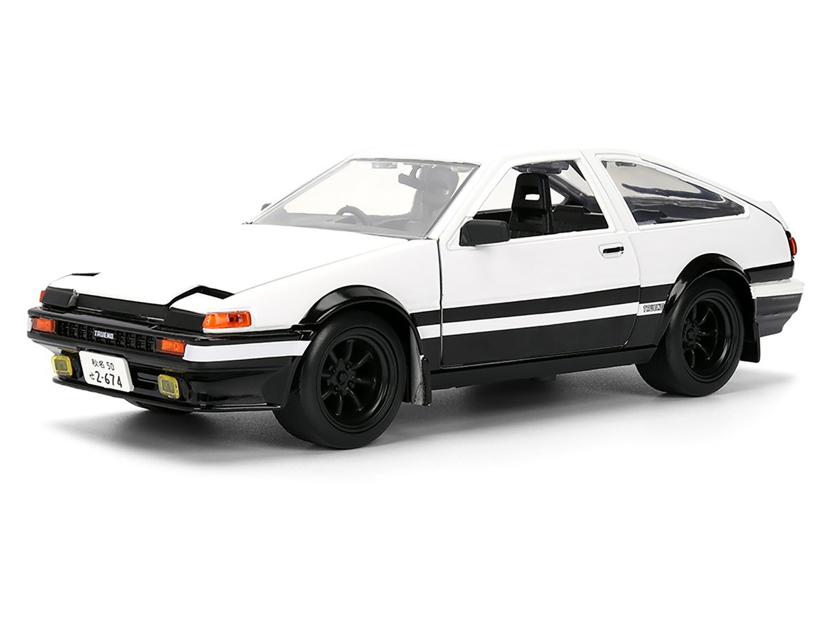 1/24 Jada Initial D Toyota Trueno AE86 with Takumi Figure