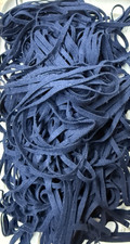 Dark Blue -Cut Size 6 100 Wool Fabric for Rug Hooking