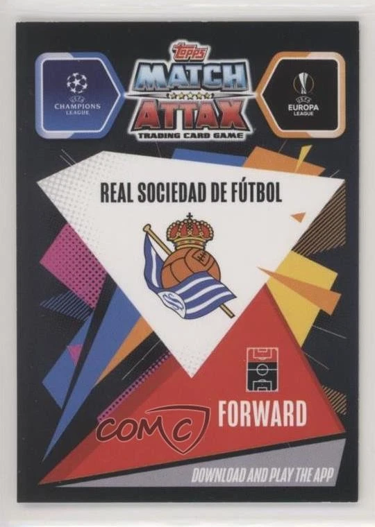 2020-21 Topps Chrome Match Attax UCL Club Hero Mikel Oyarzabal #76 - Image 2 of 2