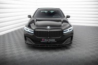 Cup Front Ansatz V.1 FüR BMW 7 G11 Facelift Schwarz Spoilerlippe Schwert Spoiler