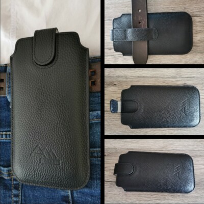 ASSEM für Ulefone Armor 10 echt leder Gürteltasche Tasche Hülle Etui case cover