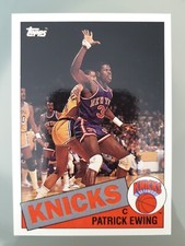 1992-93 Topps Archives 1985 Patrick Ewing Rookie #64 New York Knicks NBA Lesen!