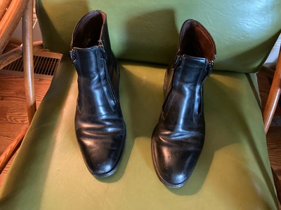 hipster leather boots