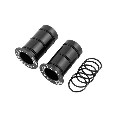 Aluminium legierung Hub-Welle-Umbaus itz 15mm bis 12mm Naben wellen adapter