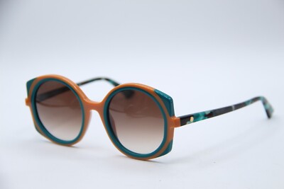 NEW FACE A FACE WONDER 1 COL 3104 GREEN BROWN TORT GRADIENT SUNGLASSES 51-21 K1