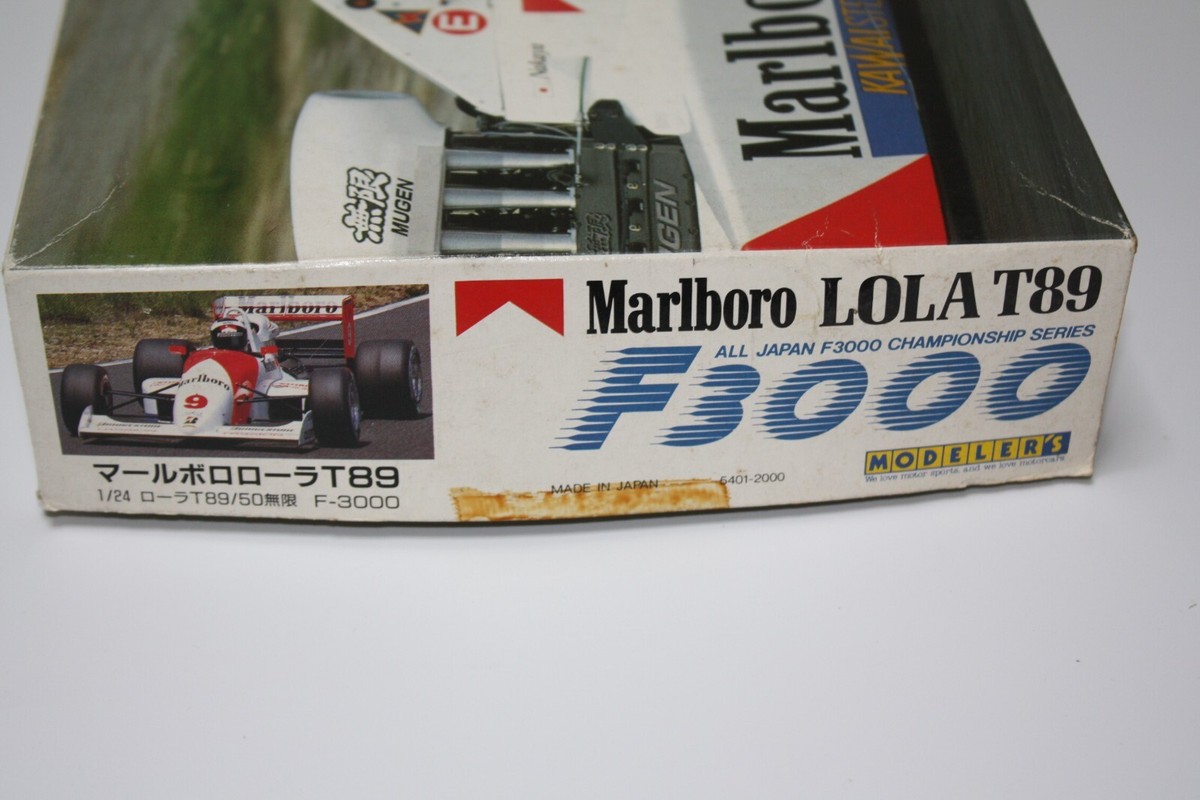 LOLA T89/50 MUGEN F3000 1/24 MODELER‘S Modeler's 1/24 Marlboro LOLA T89/50 Mugen F3000 KIT | eBay