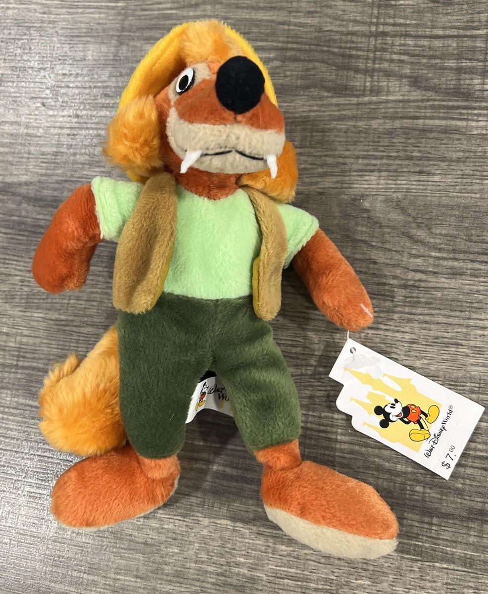 Disney Splash Mountain Bean Bag Plush Set Of 4 Brer Fox Rabbit