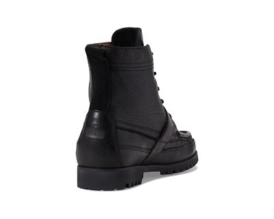Polo Ralph Lauren Ranger Black Pull up Grain Leather | eBay display picture 1