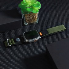 For Apple Watch Series 1-11/SE/Ultra3/2 42/44/45/46/49mm Nylon Sports Wrist Band